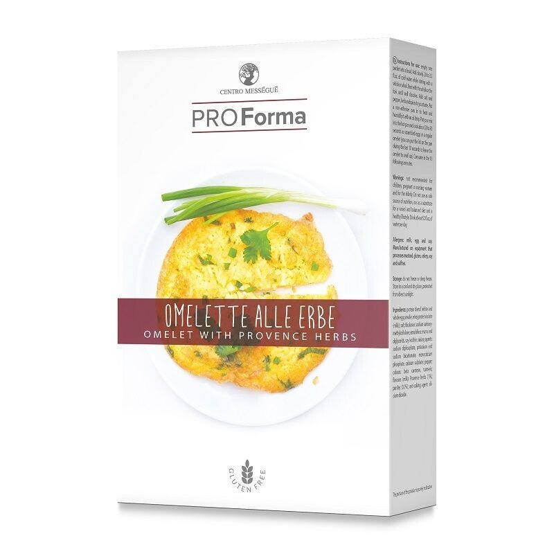 Centro Messegue Dieta ProForma Omelette Alle Erbe 3 Buste-1