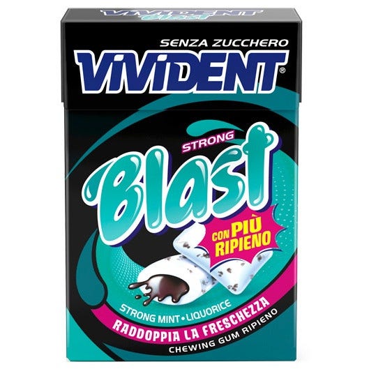 Vivident Blast Liquorice Chewing Gum 30g-2