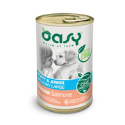 Oasy Wet Dog One Puppy Medium/large Salmone 400 g
