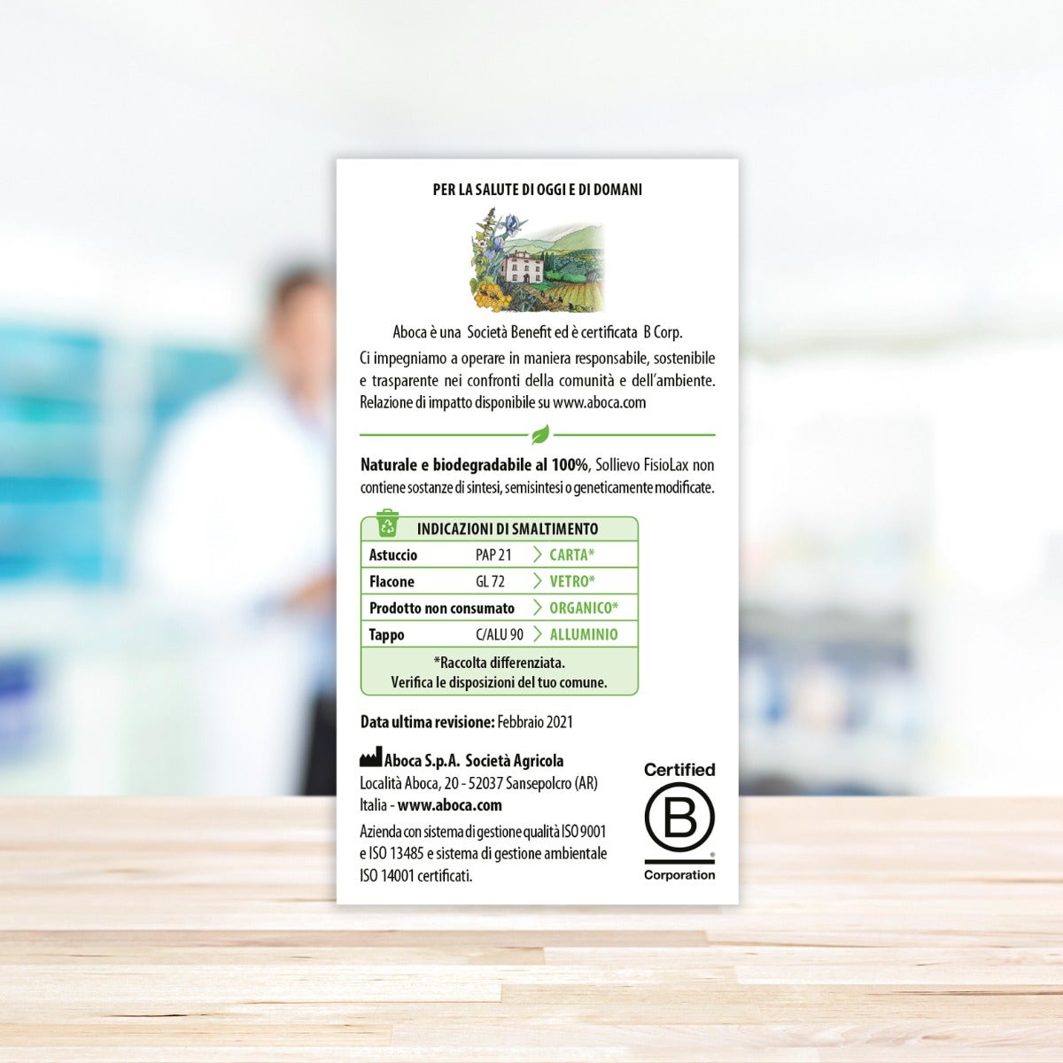 Aboca Sollievo Fisiolax 90 Compresse-6