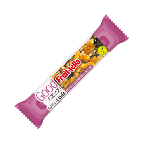 Fruittella Good For You Barretta Ciliegie E Mirtilli Rossi 36g-1