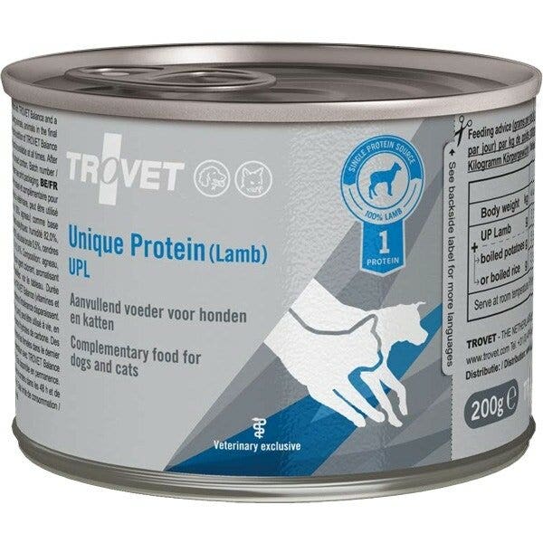 Trovet Unique Protein Agnello Mangime Complementare per Cani e Gatti 200gr-2