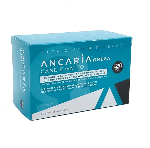 Ancaria Omega Per Cani E Gatti 120 Compresse-2