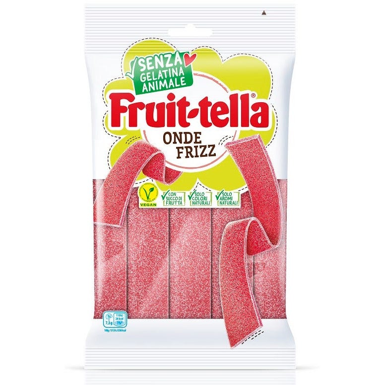 Fruittella Onde Frizz Senza Gelatina Animale Alla Frutta 20 Caramelle-2