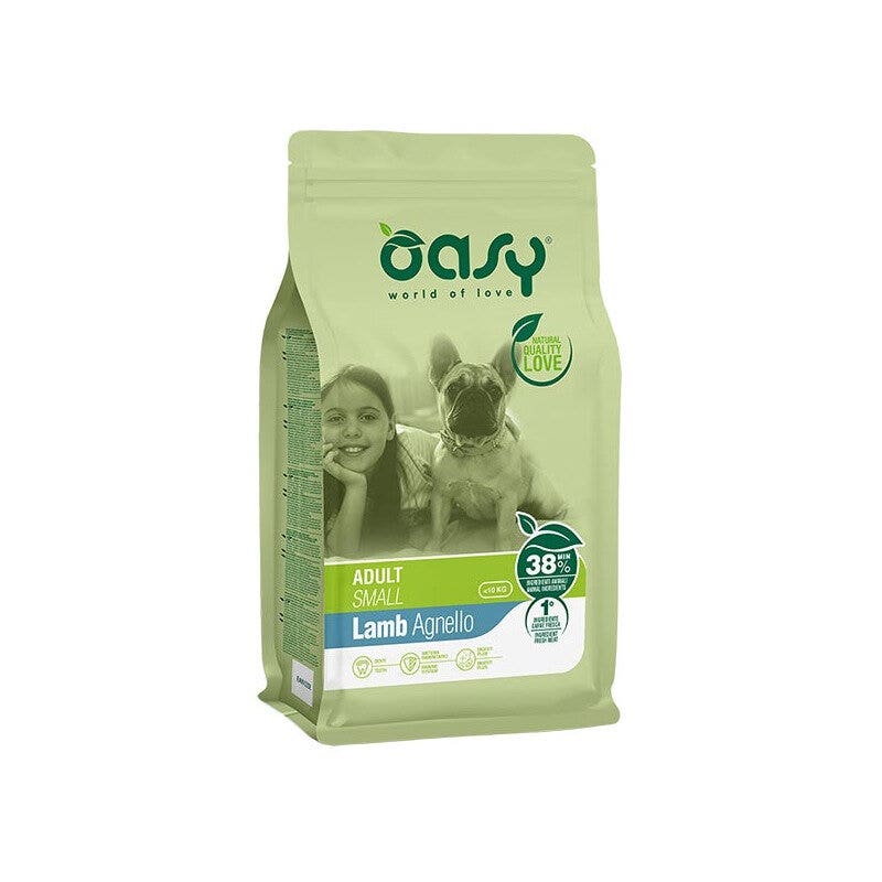 Oasy Adult Small Con Agnello Per Cani Adulti 3kg-1