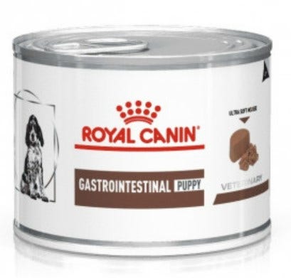 Royal Canin Veterinary Gastrointestinal Puppy cibo umido scatola 195g-1