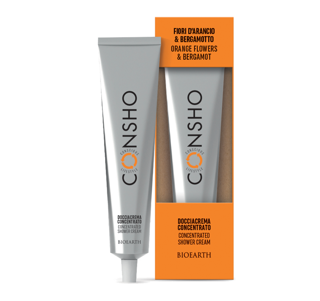Bioearth Consho Bagnocrema Fiori d'Arancio Bergamotto 100ml  - 1