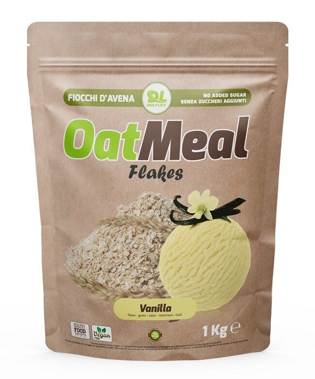 Daily Life OatMeal Flakes Gusto Vaniglia 1kg-2