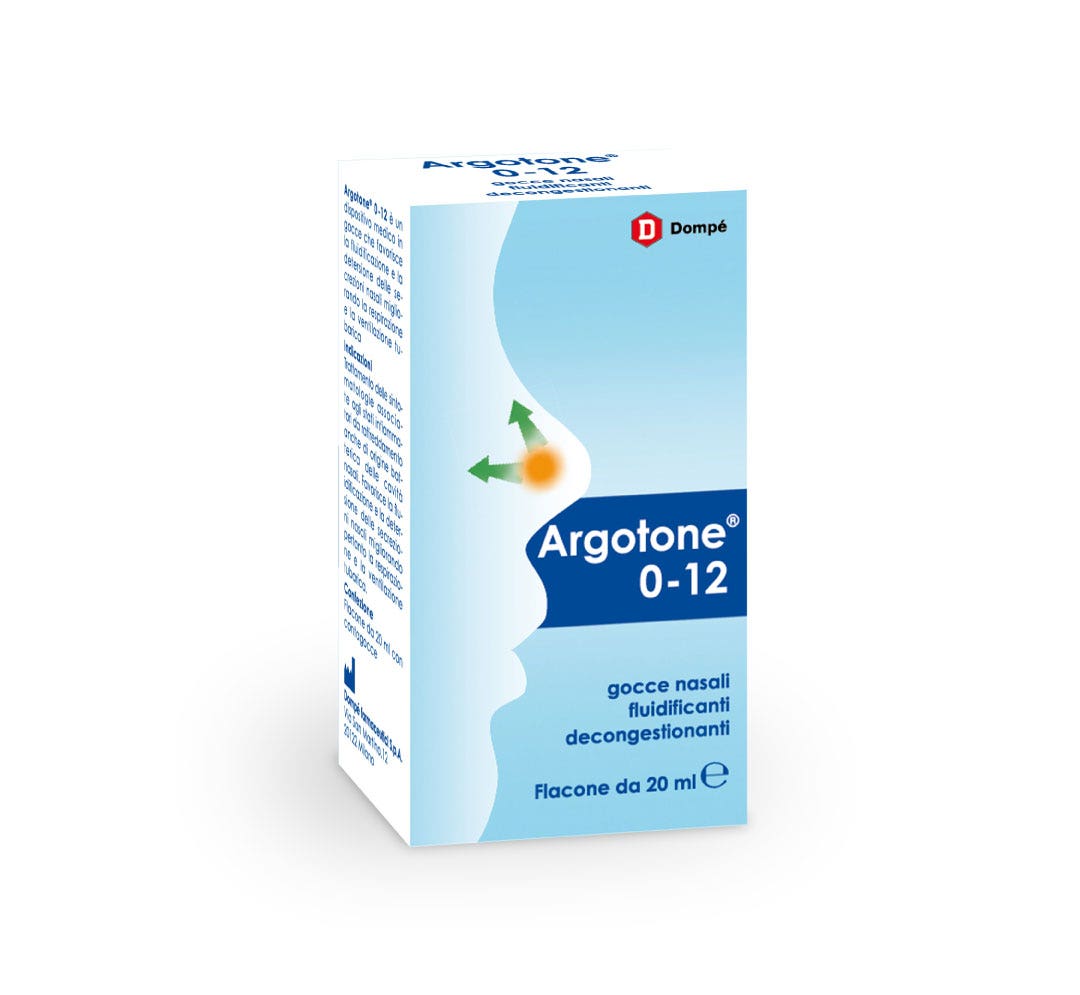 Argotone 0-12 Gocce Nasali Fluidificanti Decongestionanti 20ml-3