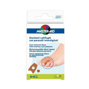 Master Aid Dischetti Callifughi 6 Pezzi + Paracalli Interdigitali 6 Pezzi-2