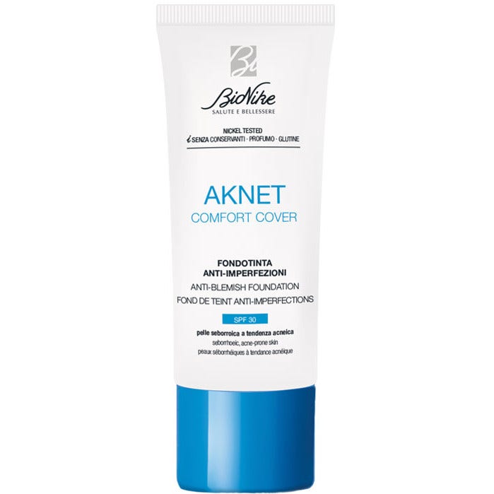 Bionike Aknet Comfort Cover Fondotinta Anti-Imperfezioni 103 Beige 30ml-1