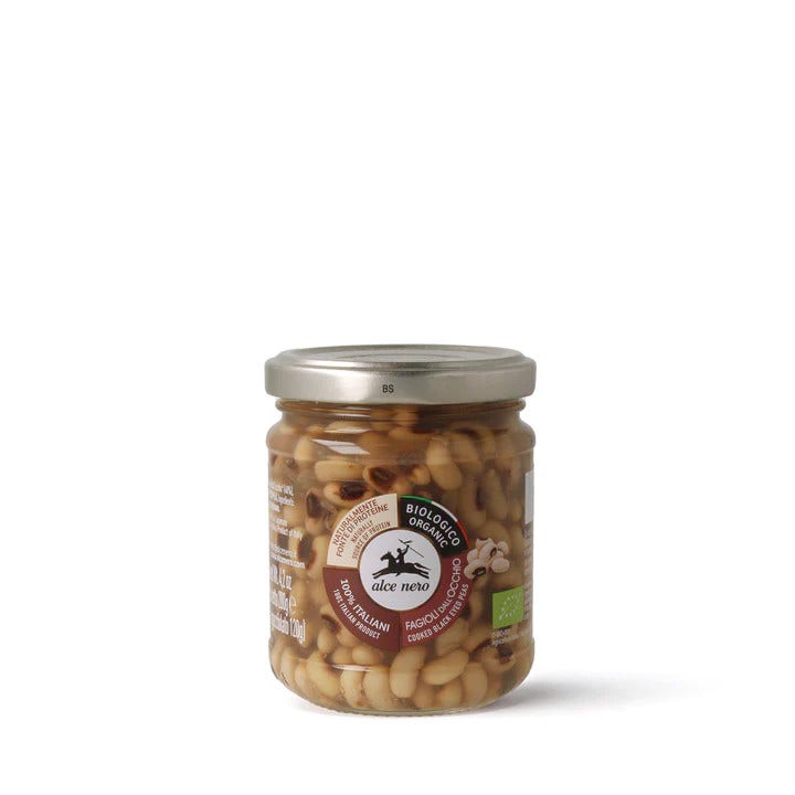 Alce Nero Fagioli Dell'Occhio Lessati Bio 200g-1