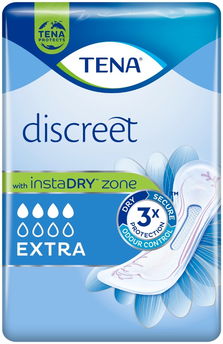 Tena Discreet Extra Assorbente 10 Pezzi-9