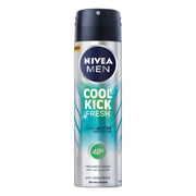 Nivea Men Cool Kick Fresh Deodorante Spray 150ml Antitraspirante Per 48h Di Freschezza-5