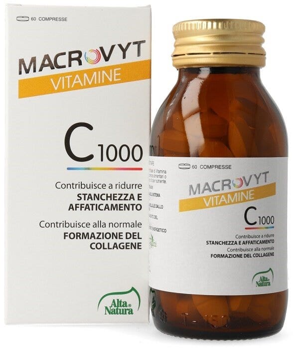 Alta Natura Macrovyt Vitamina C Fast Slow 60 Compresse-1