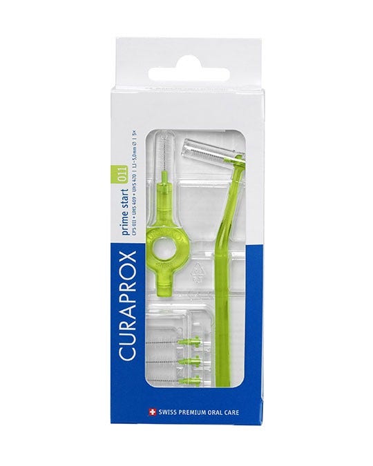 Curaprox CPS 011 Prime Start 5 Scovolini+ 1 Maniglia UHS 409 + 1 Maniglia UHS 470-2
