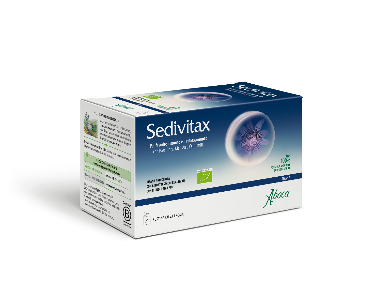 Aboca Sedivitax Tisana 20 Bustine-1