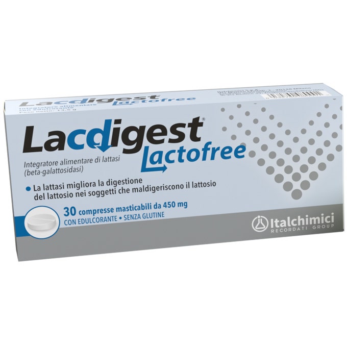 Lacdigest Lactofree 30 Compresse Masticabili-1