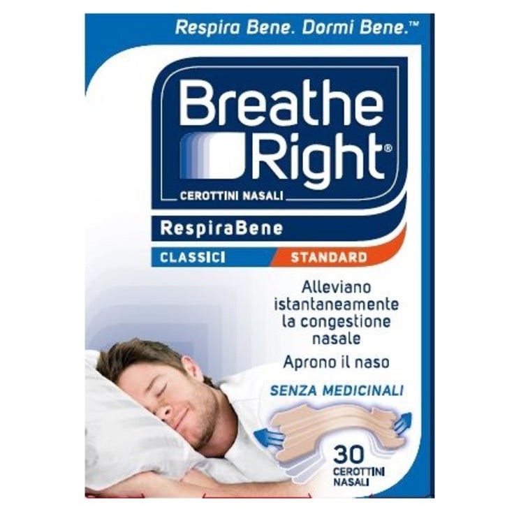 Breathe Right Classici Cerotti Nasali 30 Pezzi-3