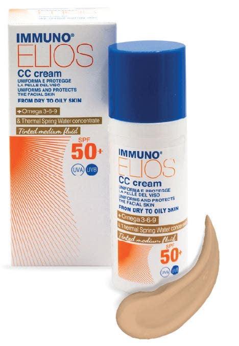 Immuno Elios cc Cream Spf50+ Tinted Medium 40 ml-0