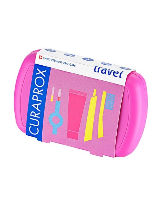 Curaprox Travel Set Pink  - 3
