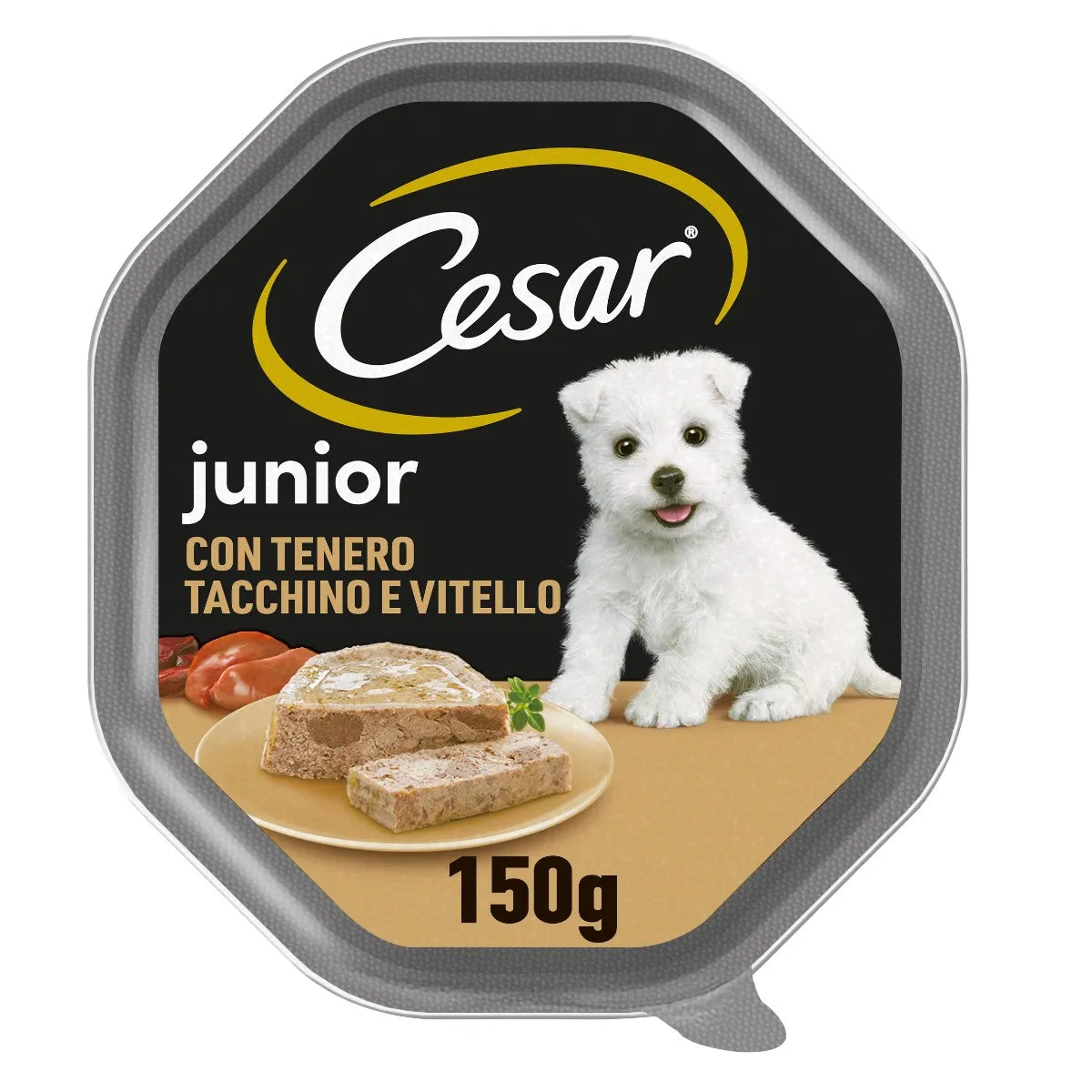 Cesar Flexi Junior Vitello e Tacchino 150 g