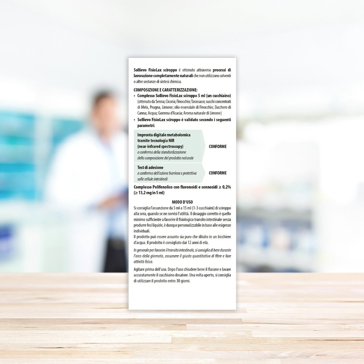 Aboca Sollievo Fisiolax Sciroppo Regolarità Intestinale 180g-6