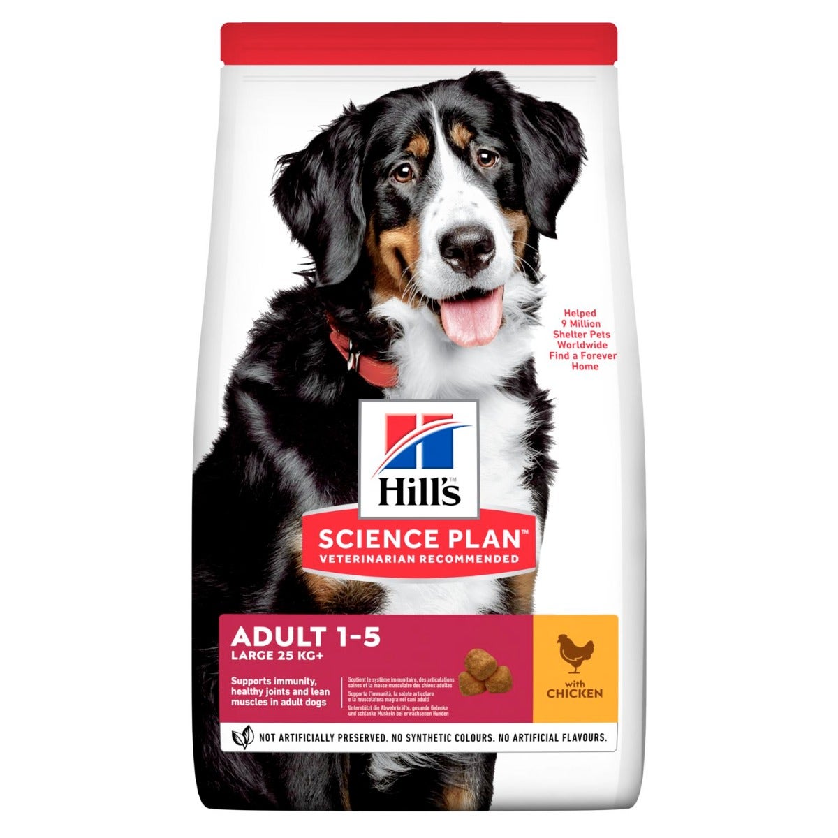 Hill's Science Plan Crocchette Pollo Cani Adulti Taglia Large Sacco 18kg-2