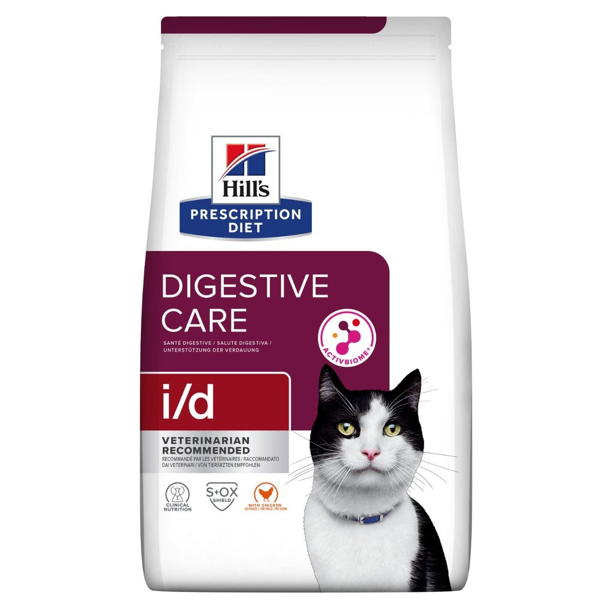 Hill's Prescription Diet I/D Salute Gastrointestinale Crocchette Per Gatti Con Pollo Sacco 1,5 Kg-2