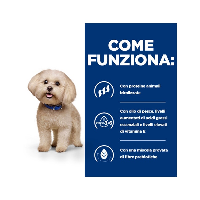 Hill's Prescription Diet Z/D Mini Food Sensitivities Crocchette Original Cani Sacco 6kg-5