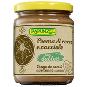 Rapunzel Crema Cocco/Nocciola Con Datteri 250g-1