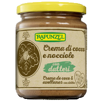 Rapunzel Crema Cocco/Nocciola Con Datteri 250g-1