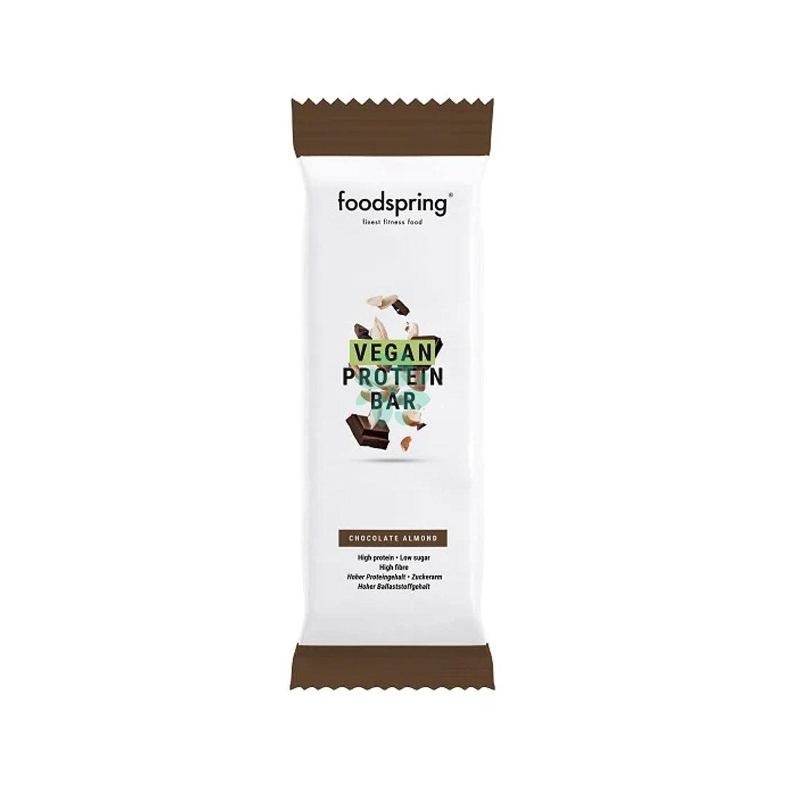 Foodspring Barretta Proteica Vegana Gusto Cioccolato E Mandorla 60g-0