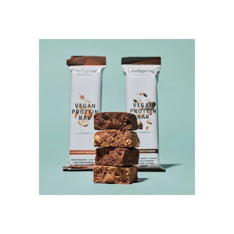 Foodspring Barretta Proteica Vegana Gusto Cioccolato E Mandorla 60g-2