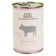 Barf Menu Completo Cibo Umido Trito Di Maiale Con Patate E Zucchine Per Cani Lattina 400g-1