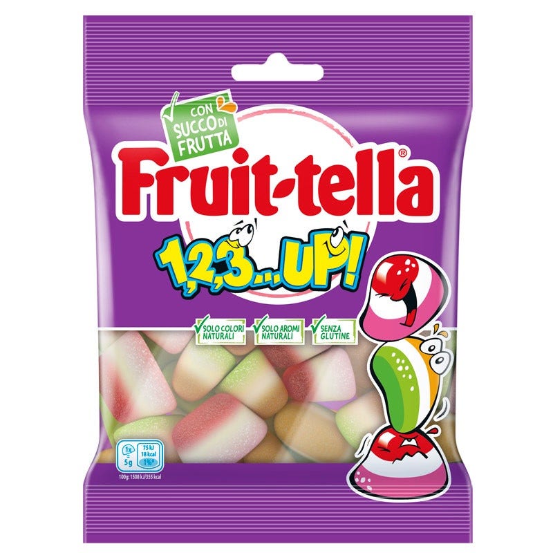 Fruittella 123 Up Caramelle 90g-2