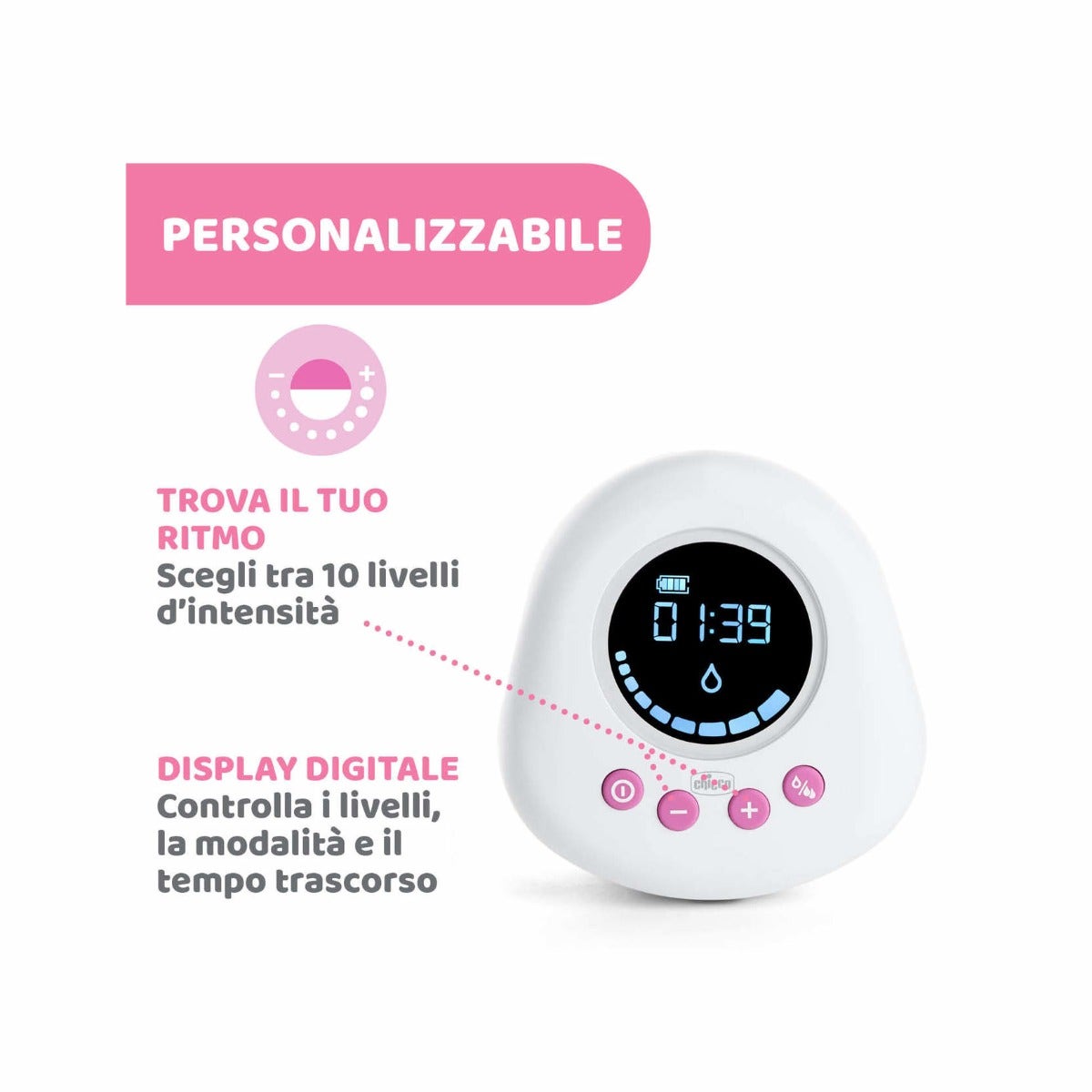 Chicco Tiralatte Elettrico Singolo-3