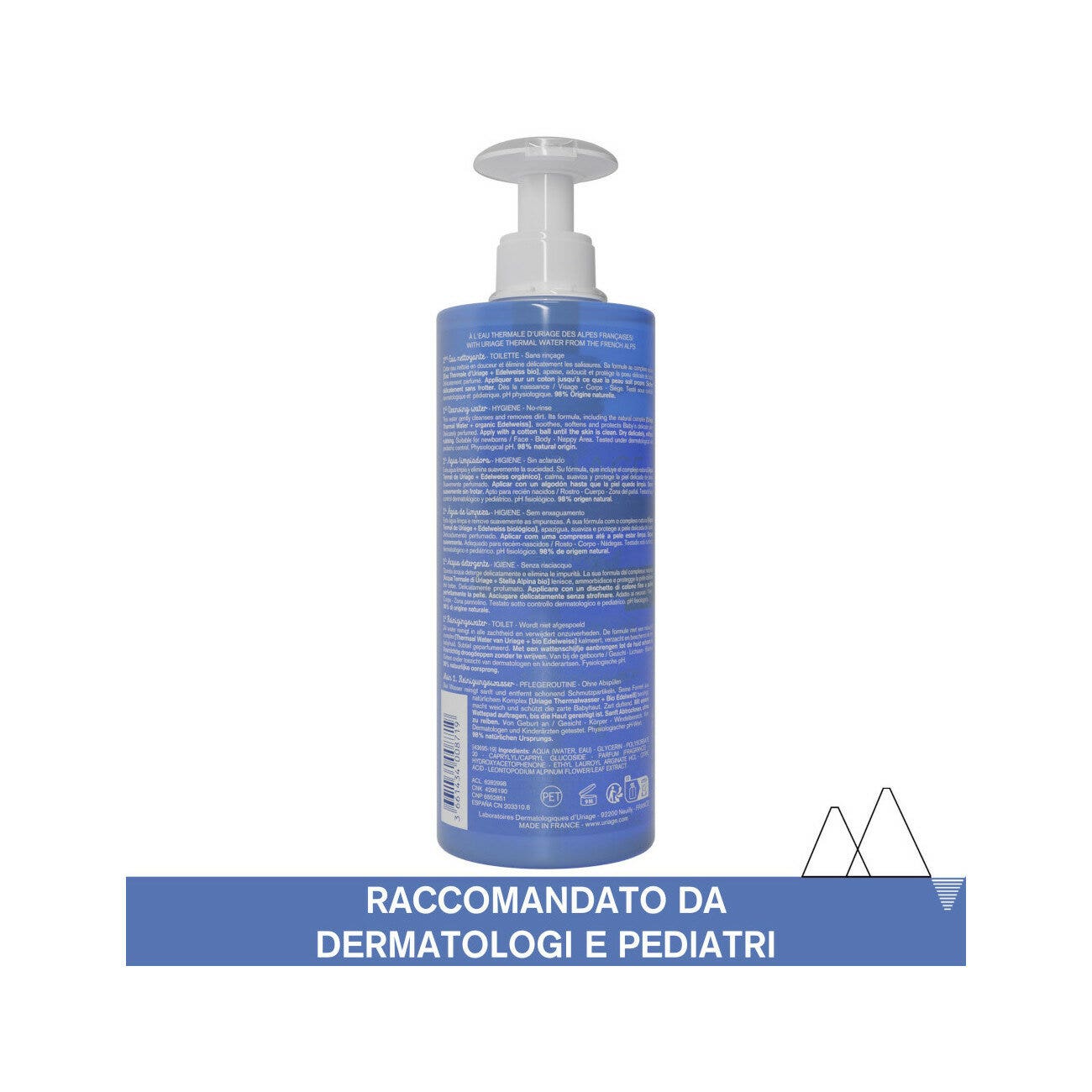 Uriage Bebe Acqua Detergente 500ml-2