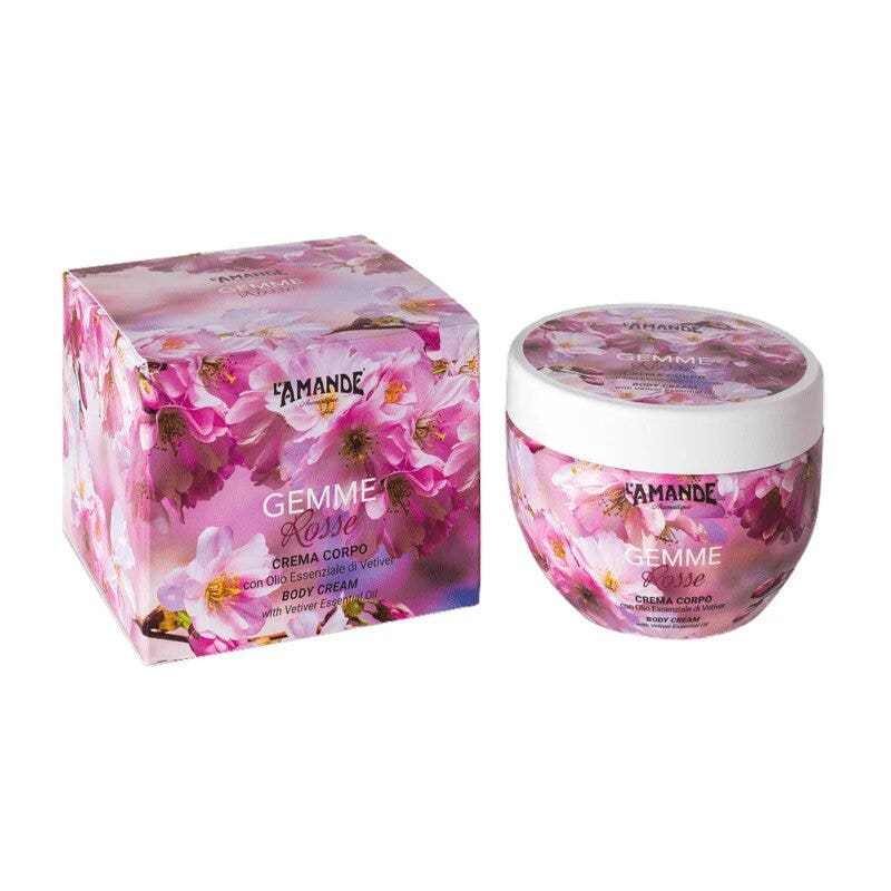 L'Amande Aromatique Crema Corpo Gemme Rosse 300ml-1