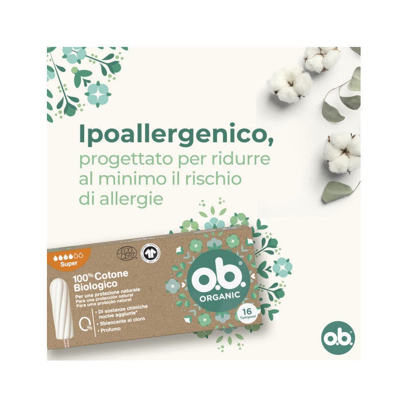 Ob Pro Comfort Organic Super 16 Tamponi-16