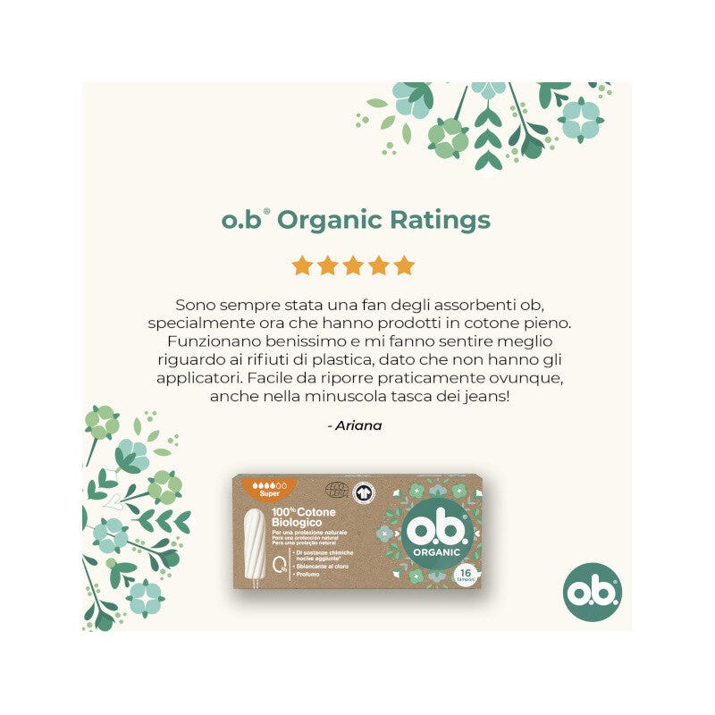 Ob Pro Comfort Organic Super 16 Tamponi-18