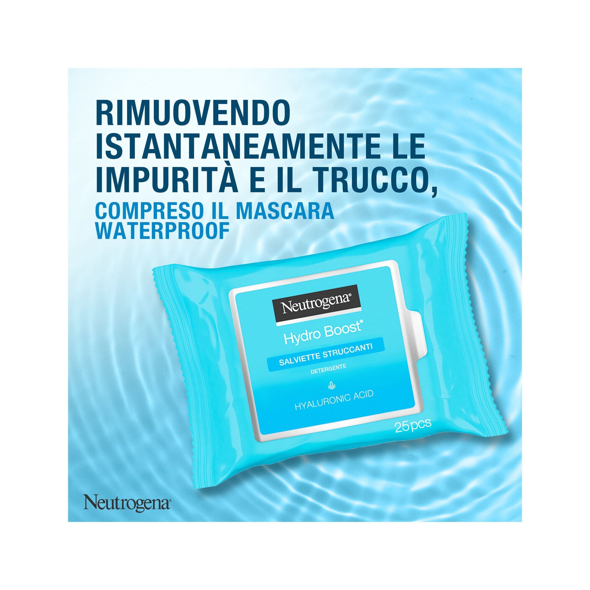 Neutrogena Hydra Boost Salviettine Struccanti 25 Pezzi-3