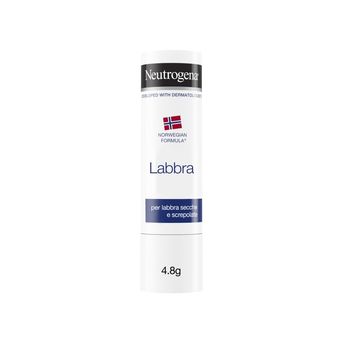 Neutrogena Balsamo Labbra con Glicerina Lipstick per Labbra Secche Formula Norvegese Burrocacao per Labbra Screpolate 4,8gr-2