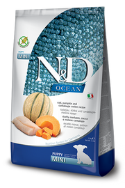 Farmina N&D Ocean Merluzzo E Zucca Cani Cuccioli Taglia Mini Sacco 800g-1