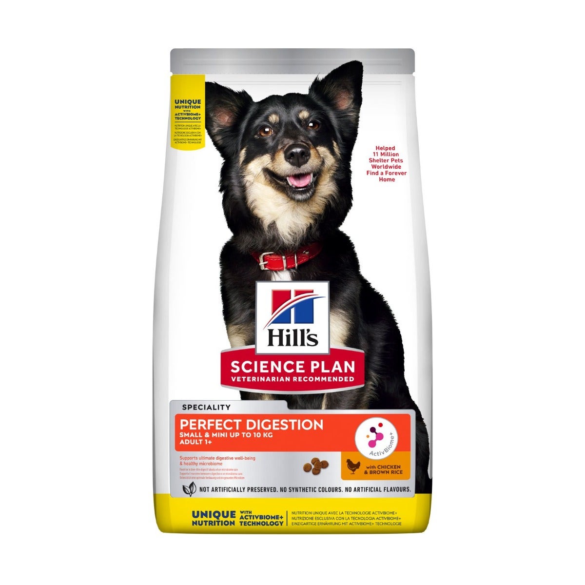 Hill's Science Plan Perfect Digestion Crocchette Pollo E Riso Integrale Cani Taglia Piccola Sacco 1,5kg-1