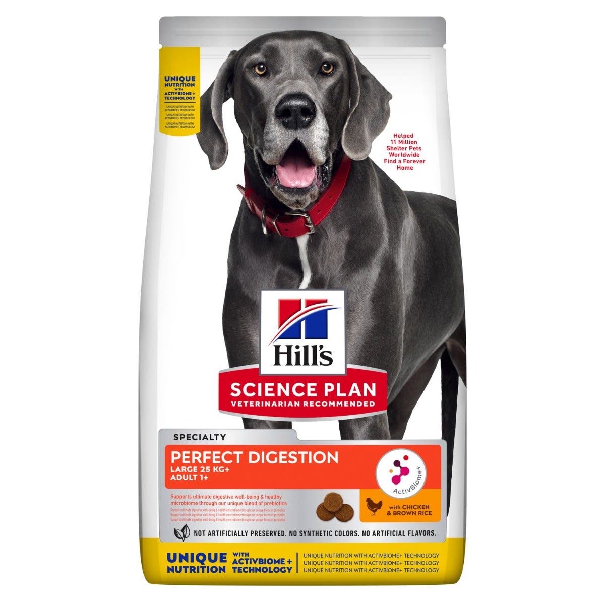 Hill's Science Plan Perfect Digestion Crocchette Pollo E Riso Integreale Cani Taglia Large Sacco 14kg-2