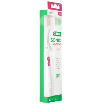 Gum Sonic Sensitive Spazzolino A Batteria 1 Pezzo-3