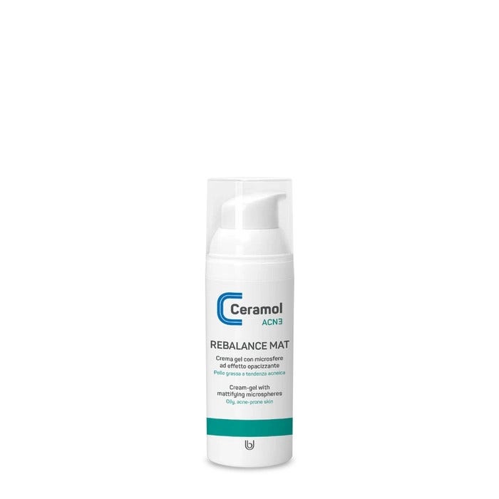 Ceramol Rebalance Mat Crema Gel Opacizzante 50ml-1