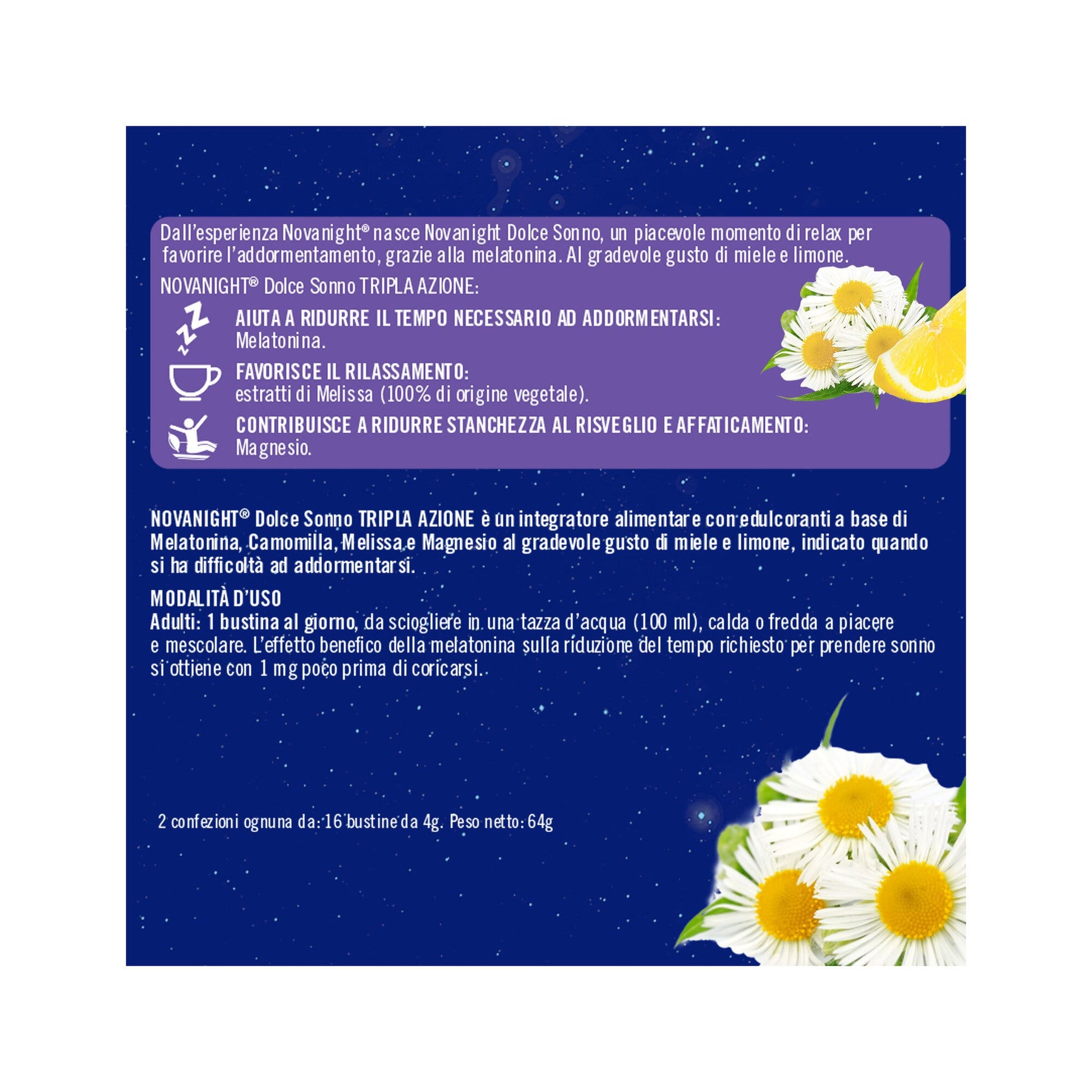 Novanight Dolce Sonno 32 Bustine-3