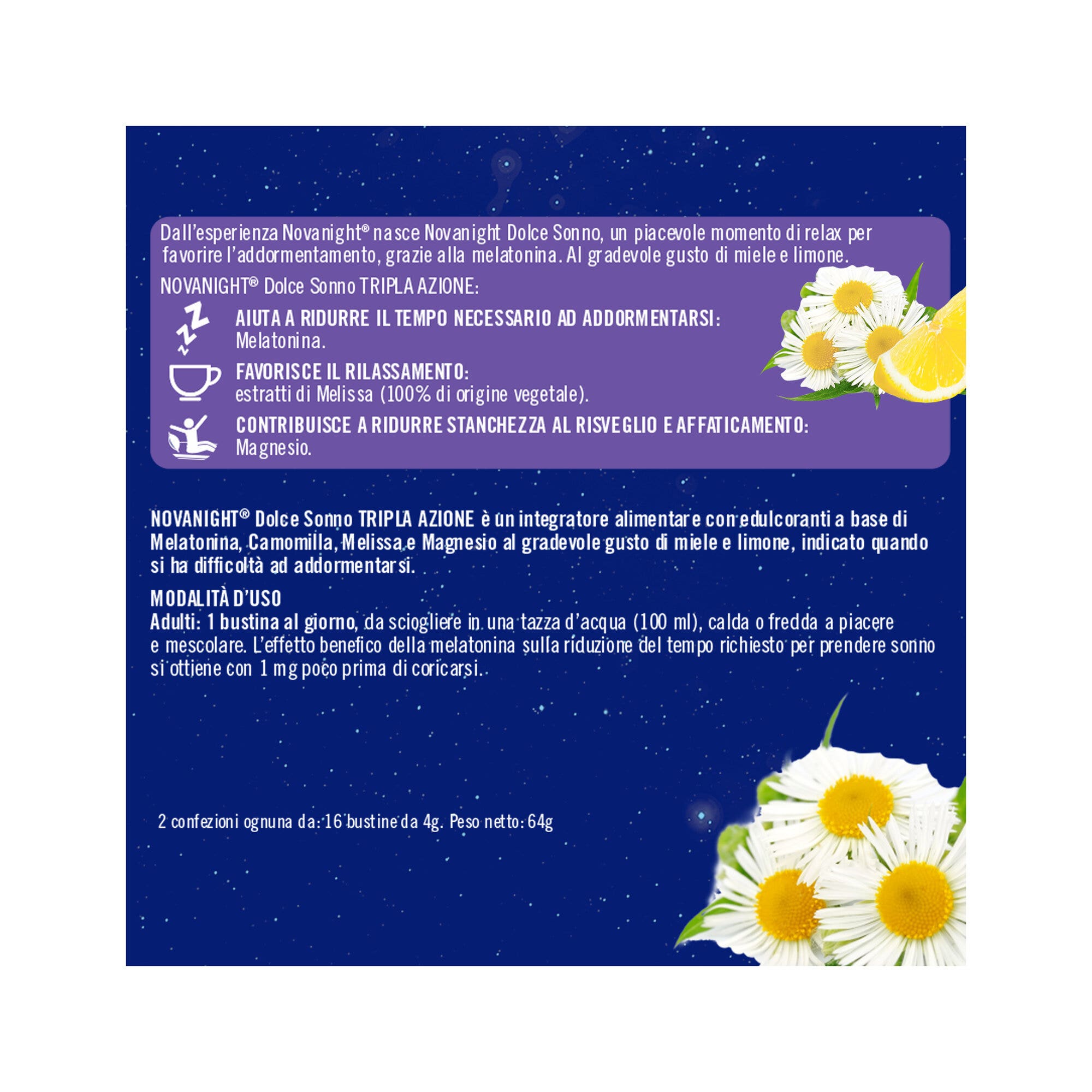 Novanight Dolce Sonno 32 Bustine-3